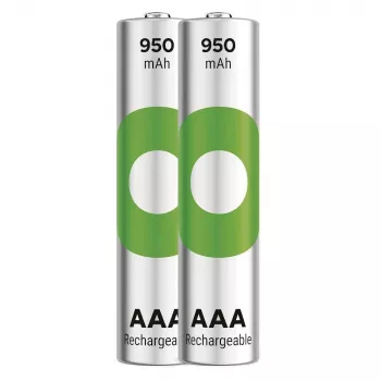 Batterijen R03/AAA NI-MH 950mAh blister 2 st.