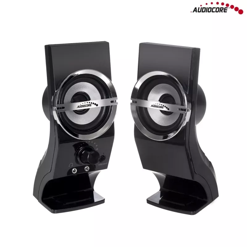 Audiocore AC805 stereoluidspreker 2.0 pc 6W zwart