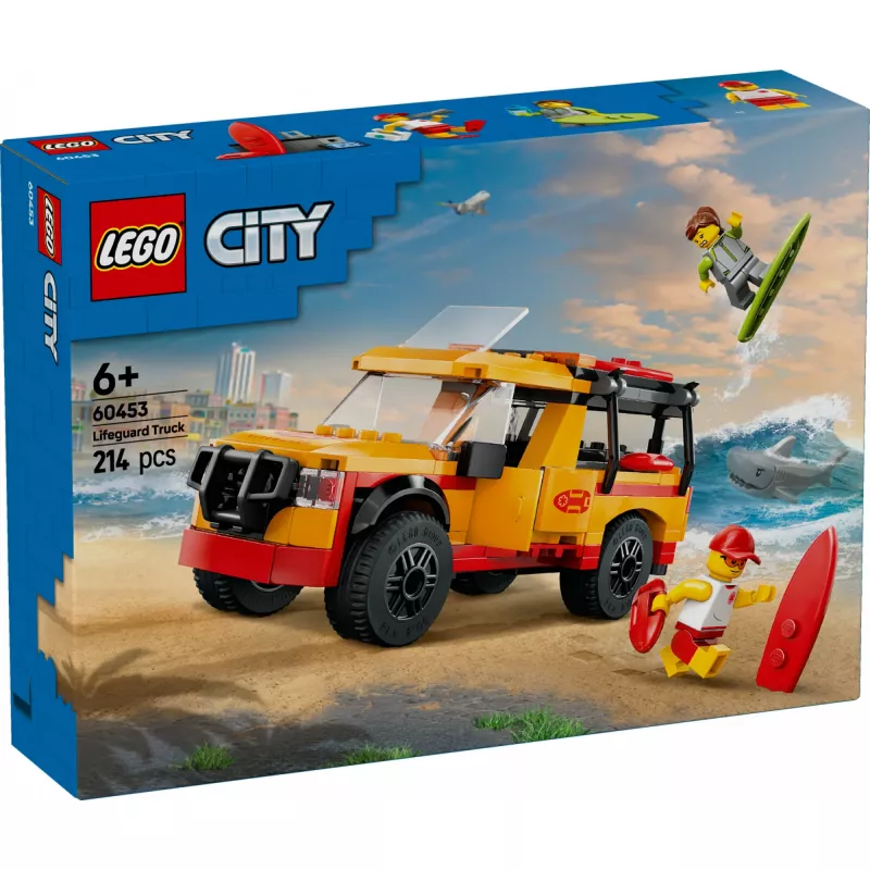 LEGO CITY 60453 Reddingsambulance voor het strand