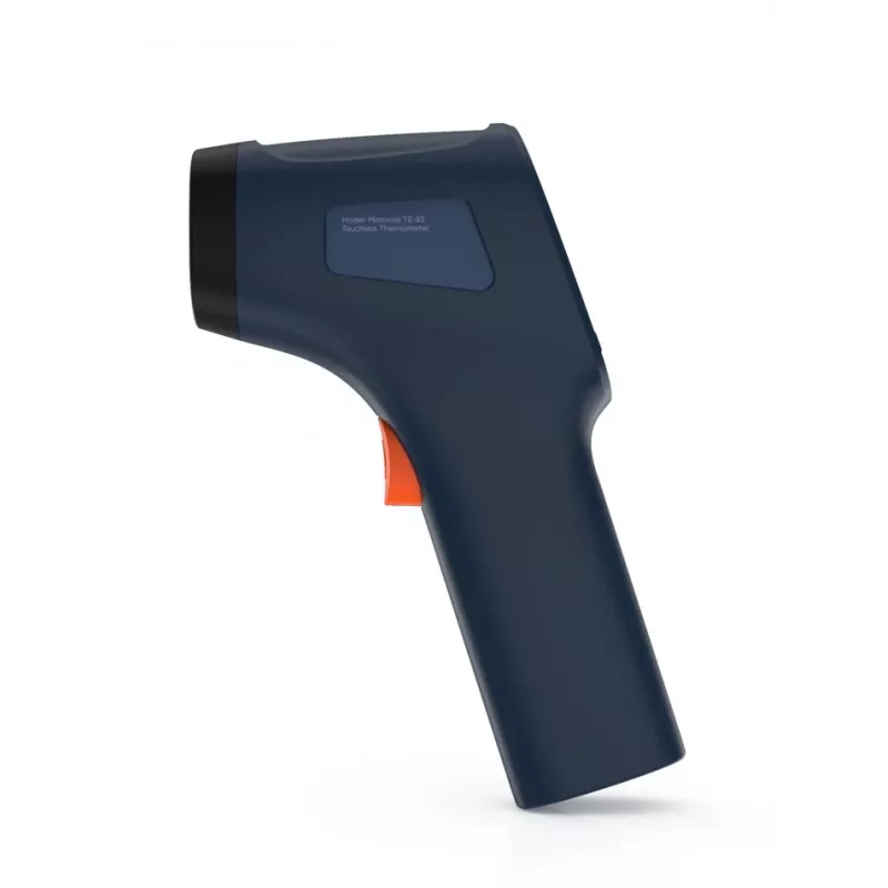Contactloze thermometer Motorola TE-93 blauw voorhoofd AA-batterij