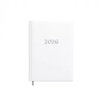 Planningskalender-notitieboek 2026 A5 wit