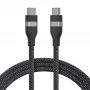 USB-C-naar-USB-C-kabel Anker A82E2 — USB 2.0, 1,8 m, zwart