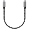 USB-kabel Satechi ST-U4C25M USB4 Gen 3x2 0,25 m zwart grijs