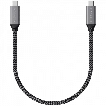 USB-kabel Satechi ST-U4C25M USB4 Gen 3x2 0,25 m zwart grijs
