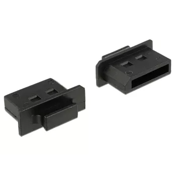 Busafschermkap DeLOCK 64025 DisplayPort zwart