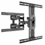TV-muurbeugel ART voor LCD/LED 40–75 inch tot 45 kg, kantel- en zwenkbaar, hoogte 52–380 mm, max. VESA 600x400