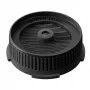 AeroPress Flow Control Filter Cap afdekking voor koffiezetapparaat zwart