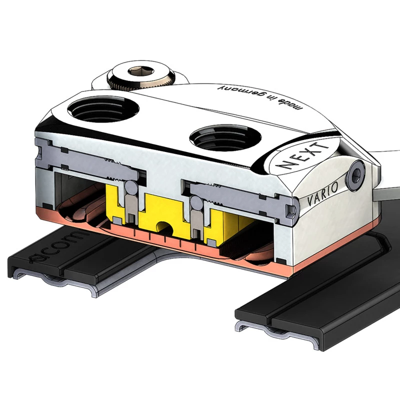 Waterblock Aqua-Computer cuplex kryos NEXT VARIO voor LGA 1700 — nikkel/nikkel