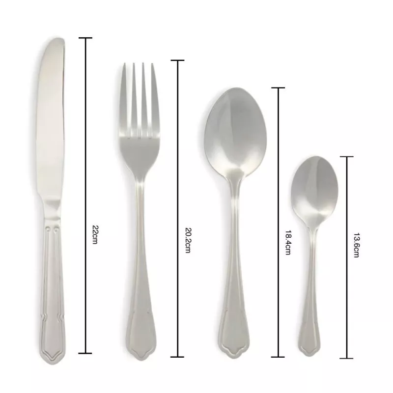 Bestekset Salter BW12426EU7 24-delig roestvrij staal, vaatwasmachinebestendig
