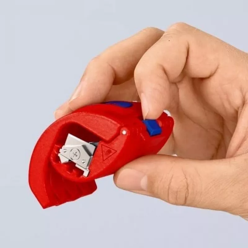 KNIPEX handmatige pijpsnijder voor PVC en dichtingsmoffen