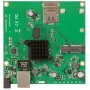 Mikrotik RBM11G bekabelde router zwart, groen, grijs