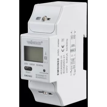 VE EMDIN02 - energiemeter eenfasige LCD-weergave (EMDIN02)