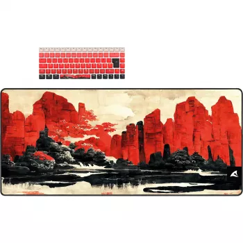 Mechanisch gaming-toetsenbord Sharkoon SKILLER SGK50 S3 rood/zwart met RGB-verlichting