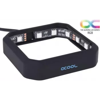 Alphacool Aurora XPX RGB-frame - zwart (12893)