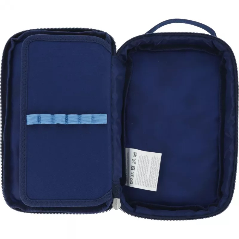 Pennenzak Herlitz 2 Go CamoBlue polyester blauw 210x130x60mm