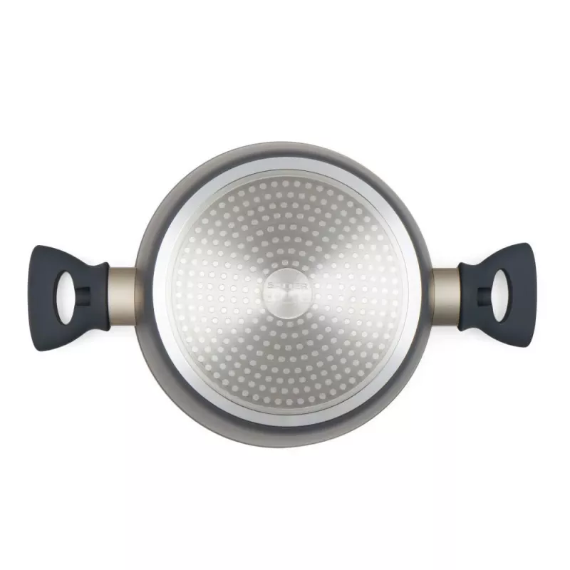 Kookpan Salter BW12270EU7 24 cm roestvrij staal, geschikt voor inductie, rond