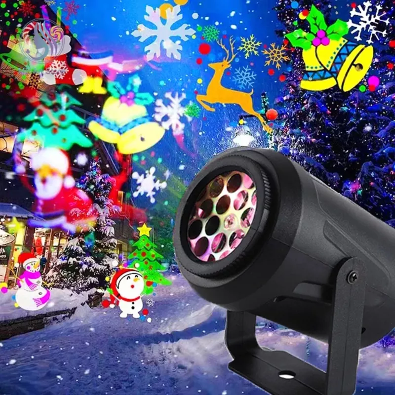 LED kerstlaserprojector Extralink EX.73509 voor decoratieve huisverlichting