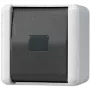 JUNG 834 W elektroschakelaar taster zwart - wit (834W)