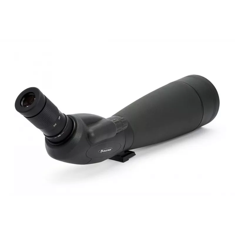 Celestron TrailSeeker 100-45 graden spotting scope 67x BaK-4 zwart