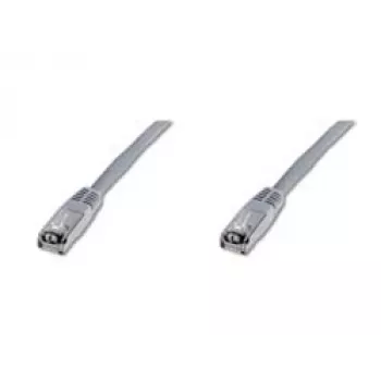 Netwerkkabel Digitus CAT 5e SF/UTP patchkabel RJ-45 Cat5e 10m grijs