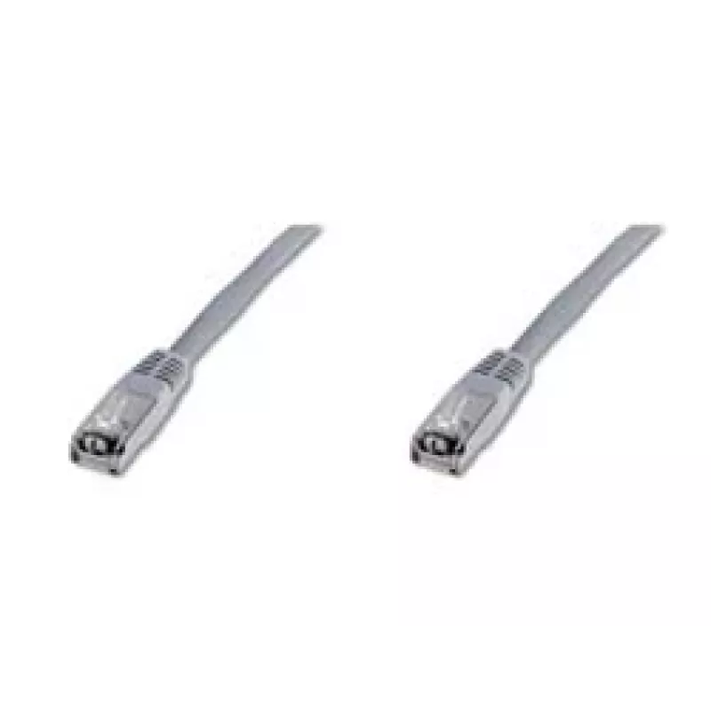 Netwerkkabel Digitus CAT 5e SF/UTP patchkabel RJ-45 Cat5e 10m grijs