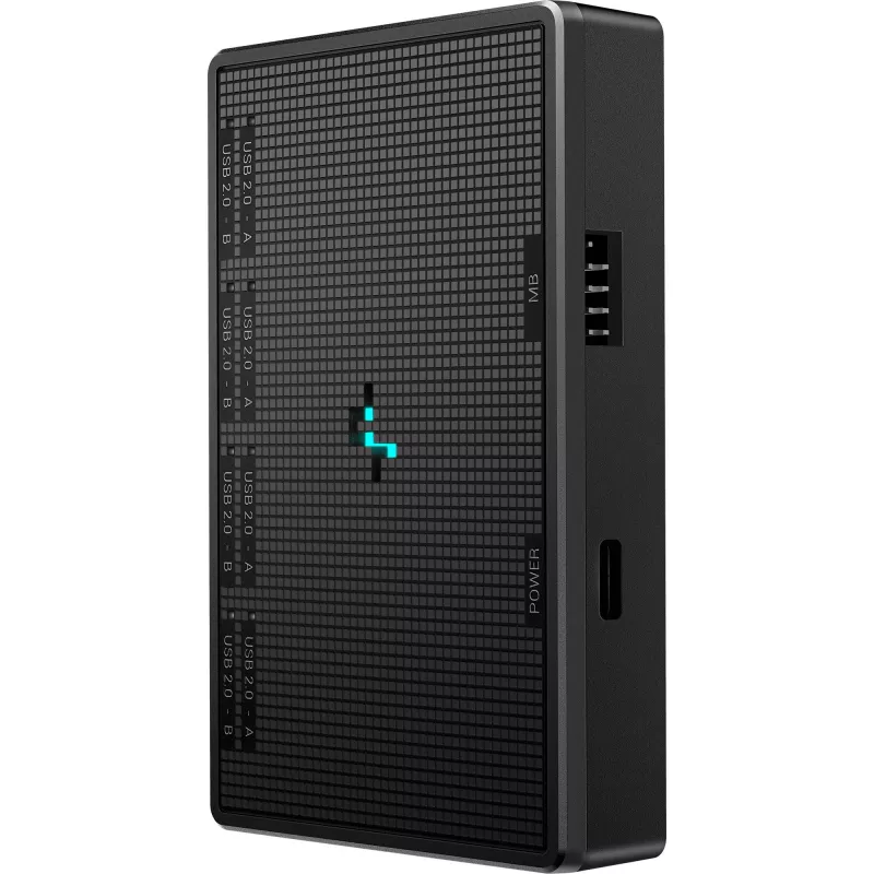 CPU-koeler DeepCool UH-04 R-XE010A-BKNN0-G 120mm ventilator hoogte