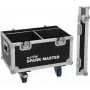 Roadinger flightcase voor 2x Spark Master met wielen – beschermkoffer