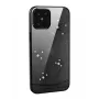 Hoes Devia Crystal Flora voor iPhone 12 mini — zwart