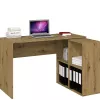 Computer-bureaublad BIURKO PLUS ARTISAN, recht rechthoekig blad, spaanplaat, 1200×500×760 mm, eikenkleur