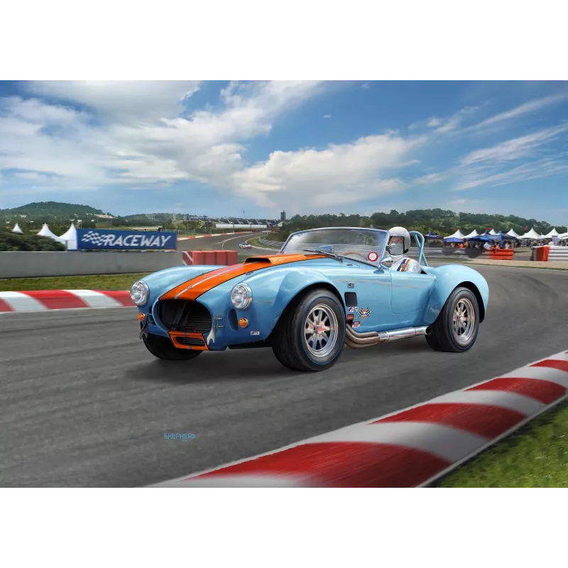 Plastic modelauto 65 Shelby Cobra 427 1/24