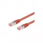 Wentronic Goobay CAT 6 patchkabel, S/FTP (PiMF), rood, 20 m - LSZH halogeenvrij, koper (68285)