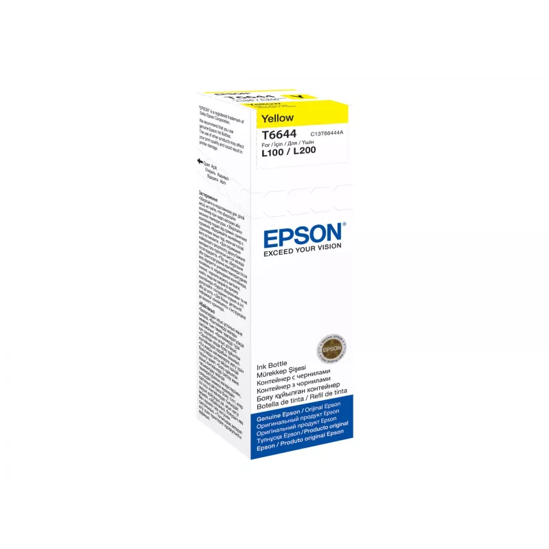 Epson T6644 gele inktfles 70 ml