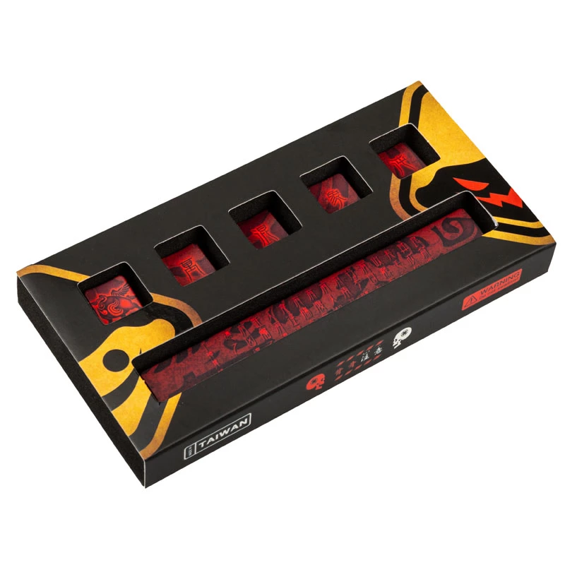 Keycap-set Traitors Hundun PBT 5-zijden-dye-sub TRDHU6124
