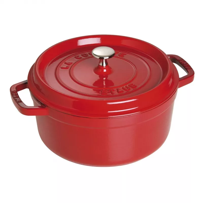 Staub 40509-840-0 gietijzeren braadpan 5,2 L rood