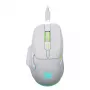 Draadloze muis DEFENDER Stix GM-009 RF — optisch 3200 DPI, 6 knoppen, dubbelhandig, USB RF, op batterij, wit