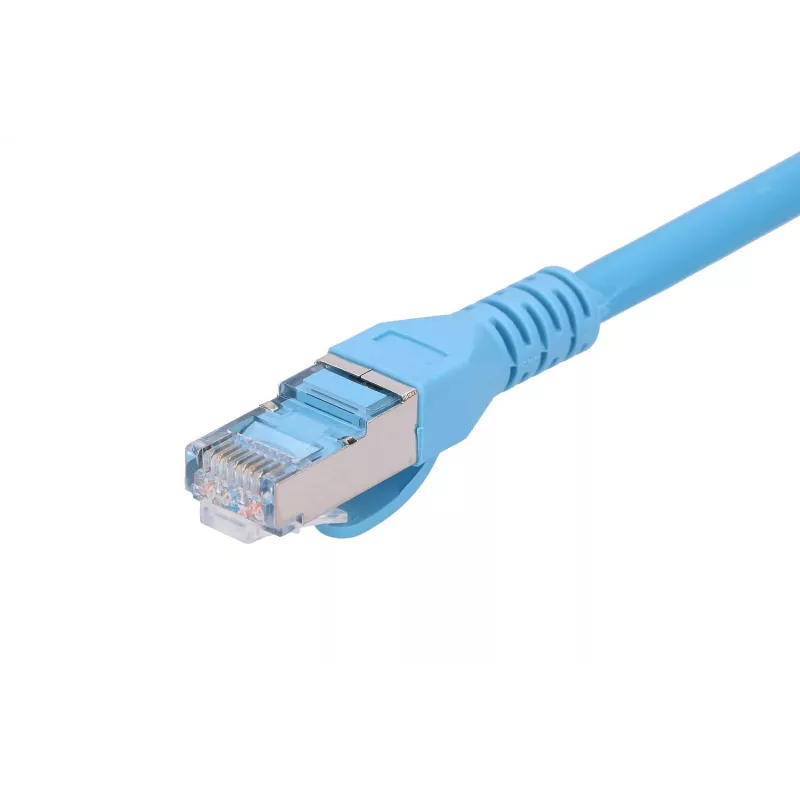 Netwerkkabel Extralink LAN Patchkabel Cat.6A RJ-45 Cat6a 3m blauw
