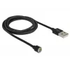 USB-kabel DeLOCK 85724 USB 2.0 1,1 m zwart