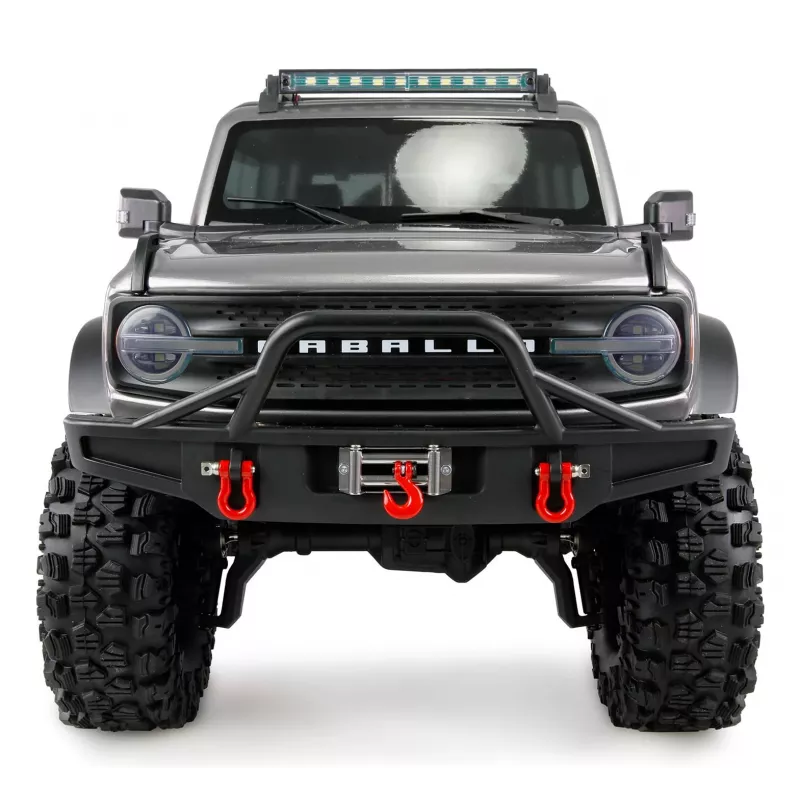 Radiografisch bestuurbare crawler Amewi AMXRock Caballo 4WD 1:10 metallic grijs