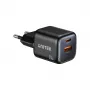 Wandlader Unitek P1128ABK01-EU – 2-poorts GaN USB‑C & USB‑A, totaal 20W, zwart