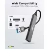Goobay USB-hub 74456 Type-A 5000 Mbit/s lichtgrijs