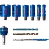 Bosch 2 608 900 490 Expert Construction Material gatenzagenset, 10-delig, 20–64 mm