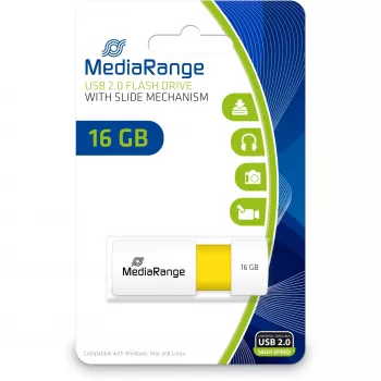 USB-stick MediaRange 16 GB USB Type-A 2.0 MR972