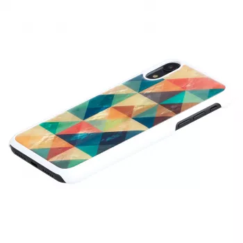 iKins Mosaic wit hoesje voor iPhone XR, K1713H