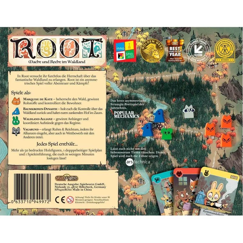 Root, bordspel