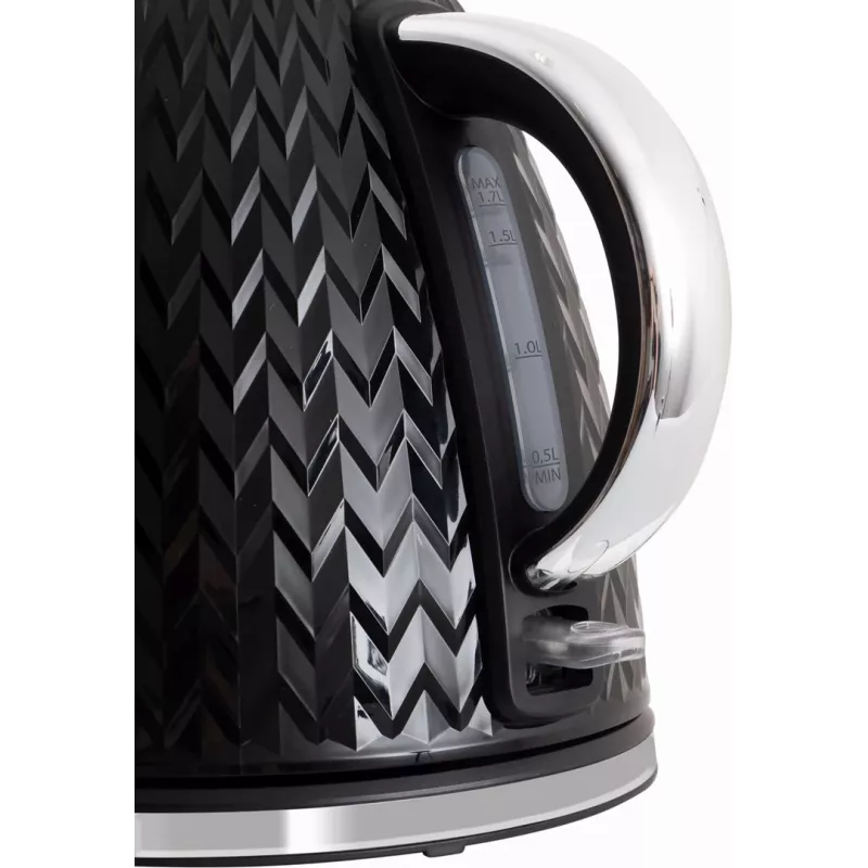 ELDOM NELA waterkoker, 1,7 l inhoud, 2000 W vermogen, zwart