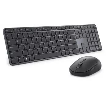 DELL Pro 7 slank KM726 toetsenbord muis inbegrepen home/office RF draadloos + Bluetooth QWERTY US International zwart