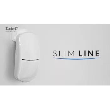 PIR-bewegingsmelder SATEL slank-PIR-PET 5 — huisdierimmuun passieve infraroodmelder, compact binnenmodel