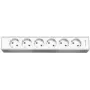 Kindermann moduleplaat voor 6 platen - behuizing - voeding X 6 - natuur-aluminium (7449000306)