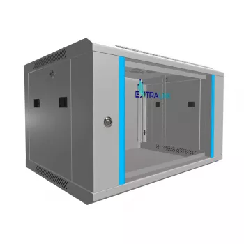 Wandmontagekast Extralink Extralink Rackmount cabinet 6U 600x450 grijs