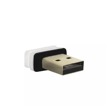 Qoltec - netwerkadapter - USB 2.0 - 802.11b/g/n - wit
